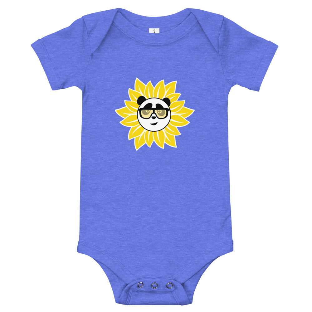 Nik Nak Pandy Sunflower One Piece Baby -T-Shirt
