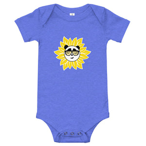 Nik Nak Pandy Sunflower One Piece Baby -T-Shirt