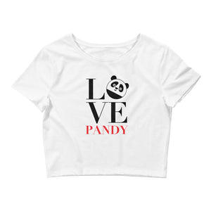 Nik Nak Pandy I Love Pandy Women’s Crop Tee