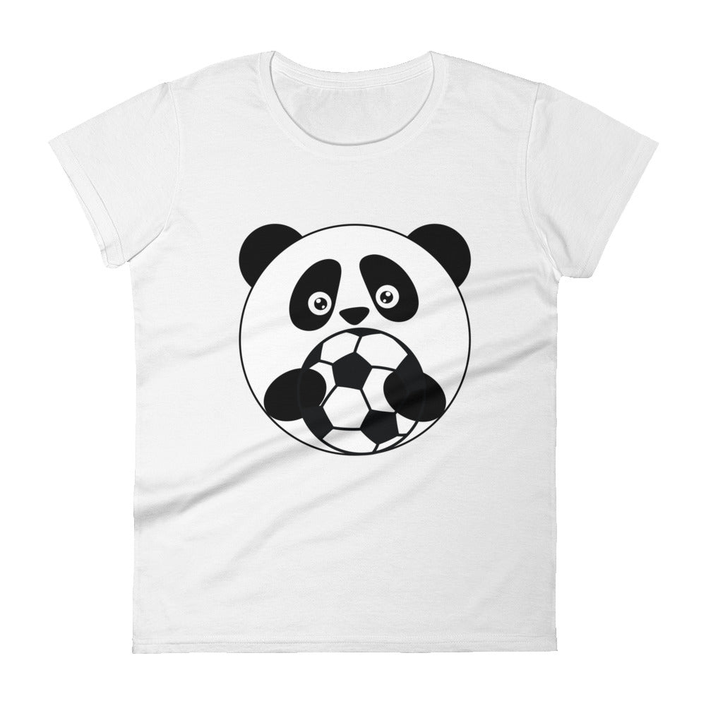 NikNakPandy Soccer  Women's short sleeve t-shirt