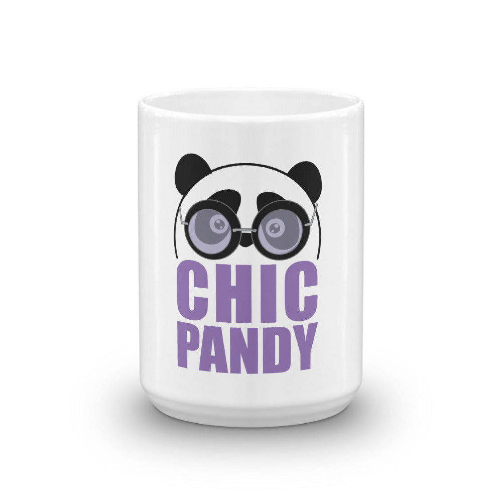 Nik Nak Pandy Chic Purple Mug