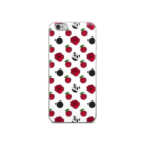 Nik Nak Pandy Cherries & Roses iPhone Case