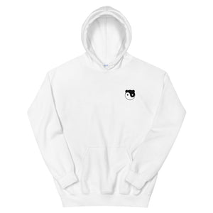 Nik Nak Pandy Black/White Yin and Yang Unisex Hoodie