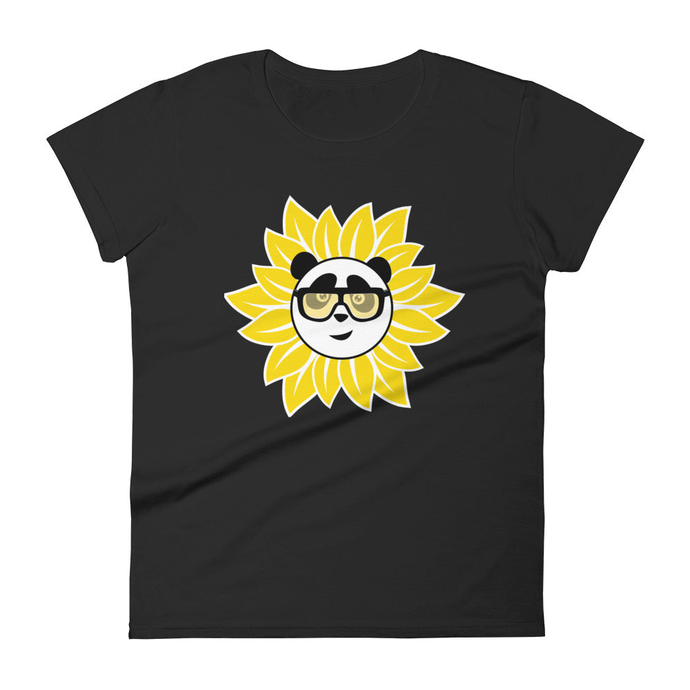 Nik Nak Pandy Sunflower Pandy Women's short sleeve t-shirt