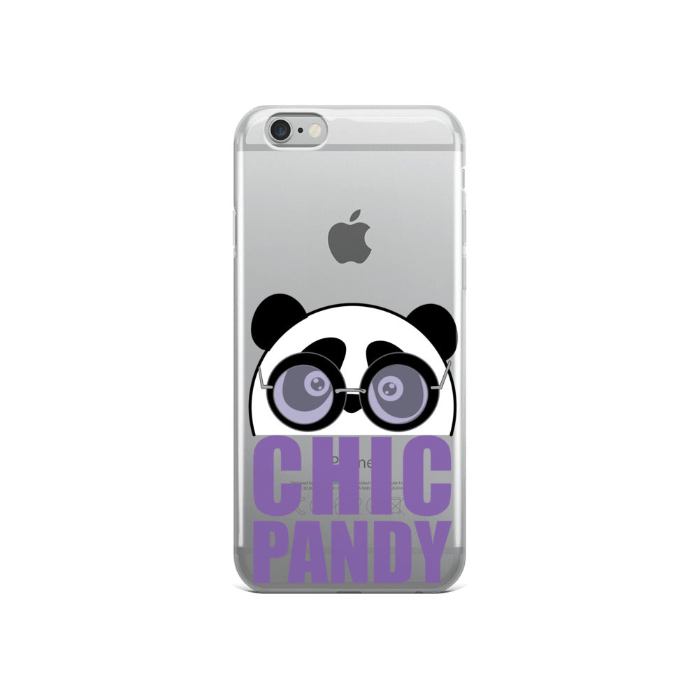Nik Nak Pandy Chic Pandy iPhone Case