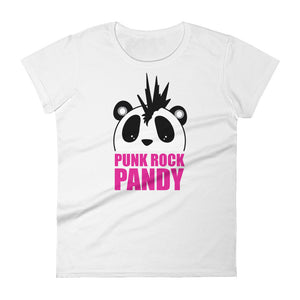 Nik Nak Pandy Punk Rock Pandy Women's short sleeve t-shirt
