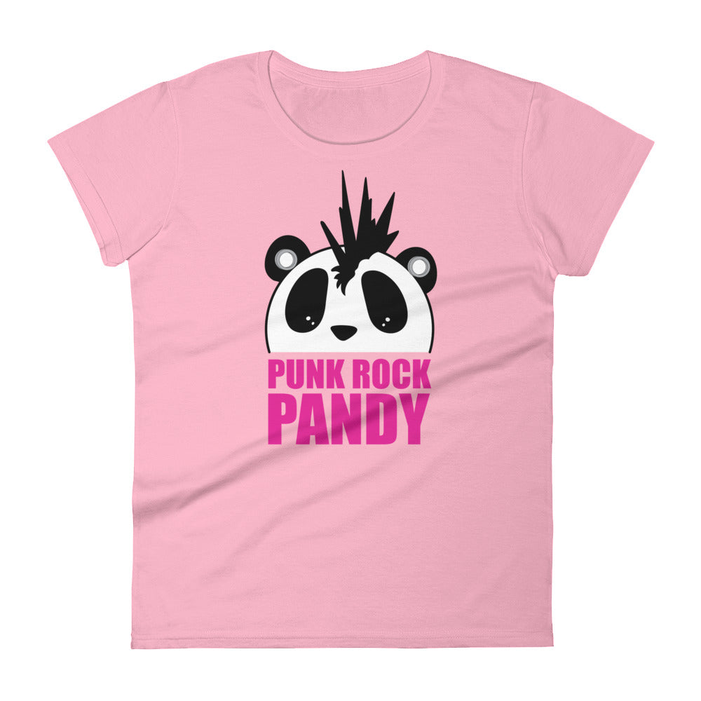 Nik Nak Pandy Punk Rock Pandy Women's short sleeve t-shirt